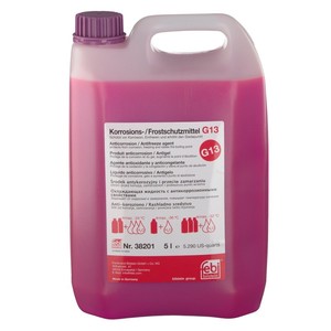 Antifreeze G13: охлаждающая жидкость концентрированного цвета