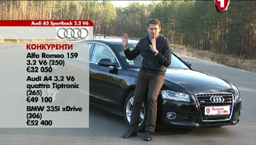 Audi A5 Sportback первый тест / Test-Drive