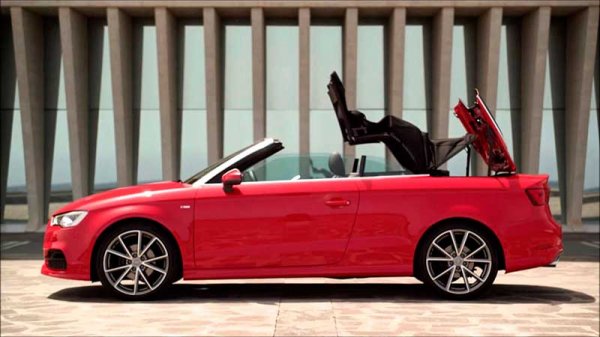 Audi рассекретила российские цены на кабриолет A3