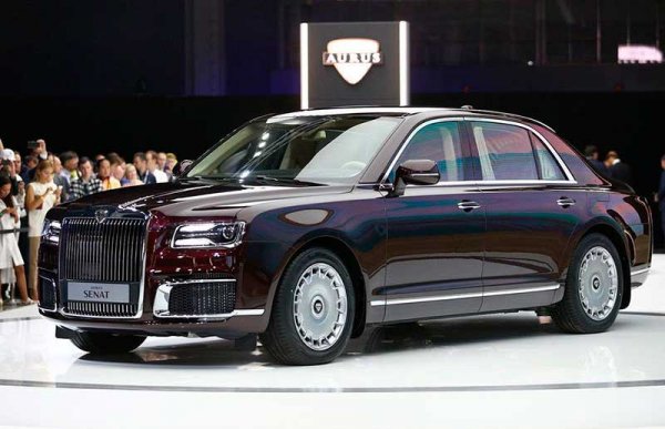 Аурус Сенат седан – премиальный автомобиль российского производства