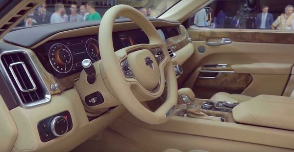 Аурус Сенат седан – премиальный автомобиль российского производства