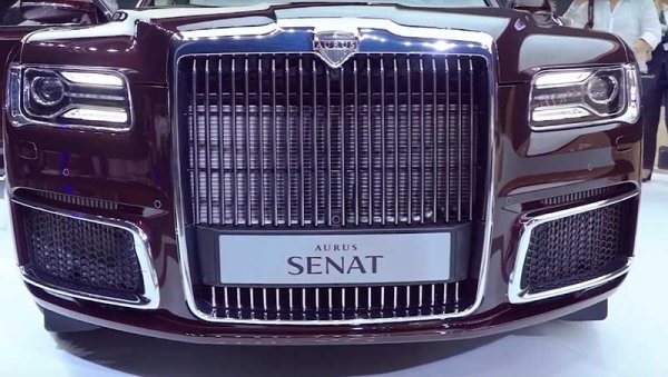 Аурус Сенат седан – премиальный автомобиль российского производства