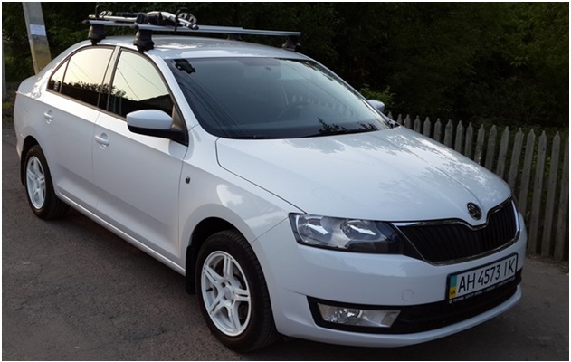 Багажник на Skoda Rapid