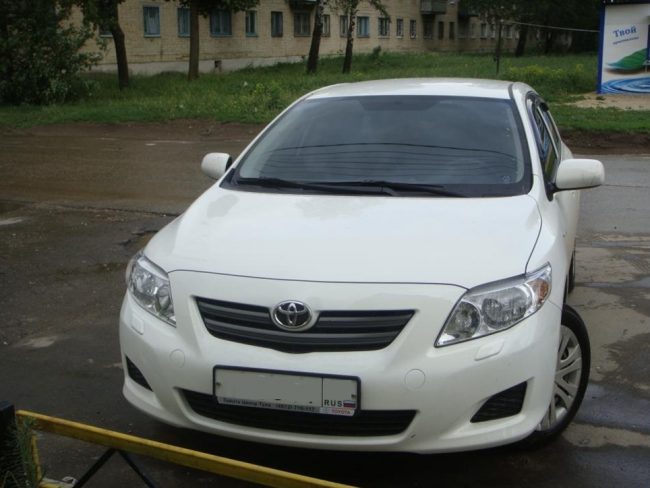 Королла 150 бампер