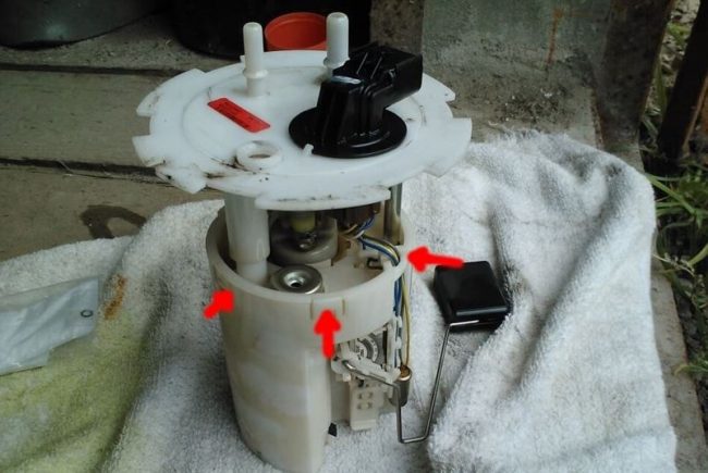 Топливный насос Chevrolet Lacetti