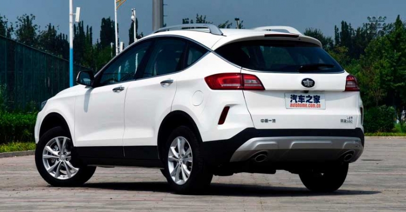 Besturn X80 – компактный кроссовер от китайского автопроизводителя FAW