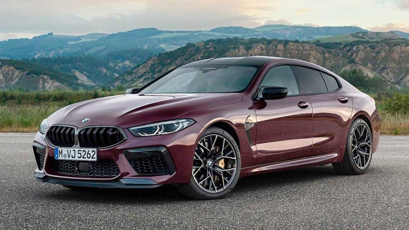 BMW M8 Gran Coupe - новое огнедышащее купе от немецкой марки