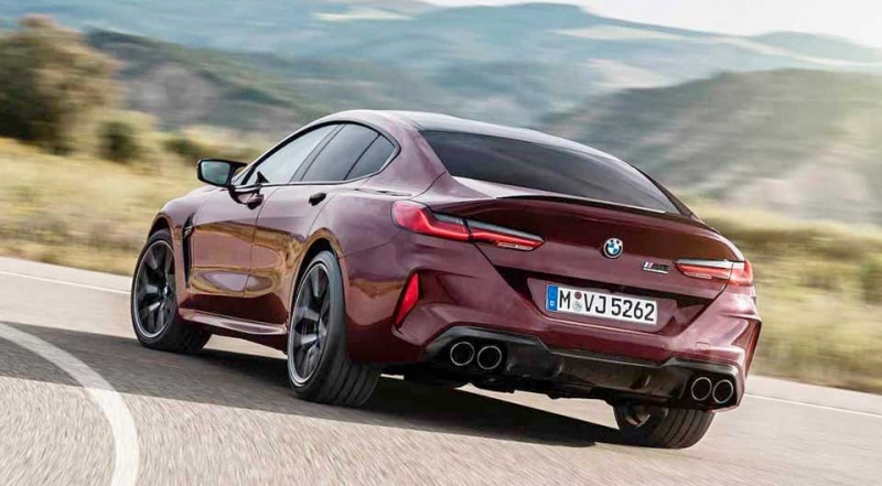 BMW M8 Gran Coupe - новое огнедышащее купе от немецкой марки