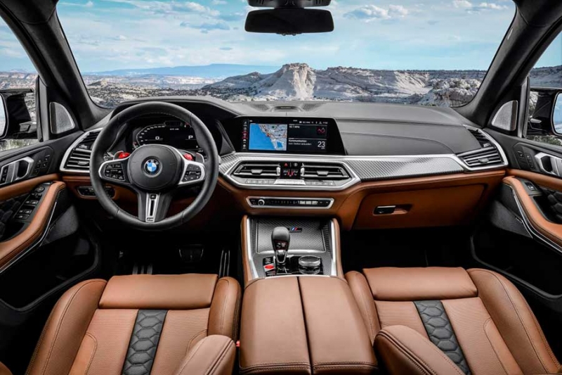 BMW представила обновленные кроссоверы X5M и X6M