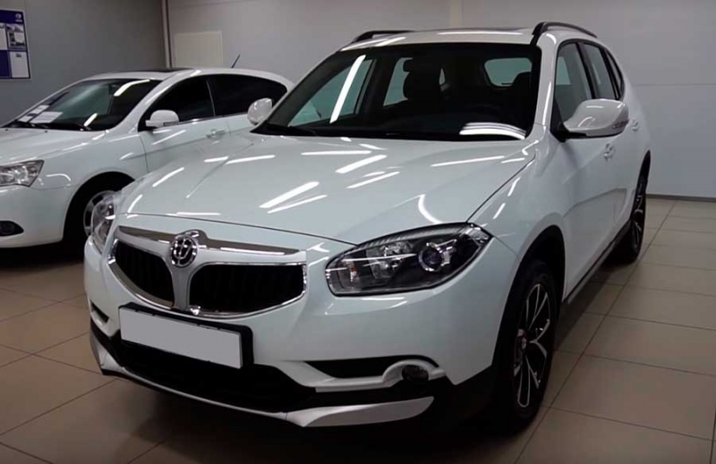 Brilliance V5 – китайский стильный кроссовер с заманчивой ценой