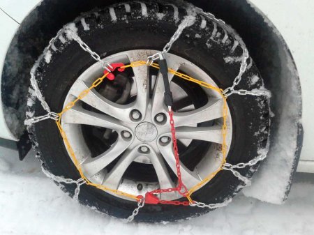 Цепи противоскольжения, виды, как сделать своими руками