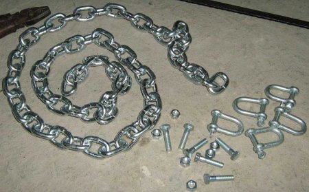 Цепи противоскольжения, виды, как сделать своими руками