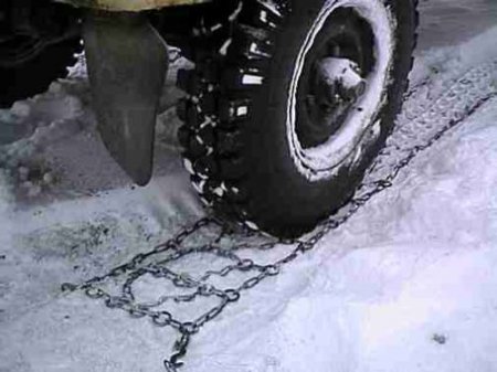 Цепи противоскольжения, виды, как сделать своими руками