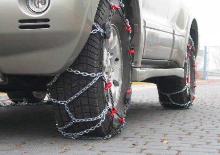 Цепи противоскольжения, виды, как сделать своими руками