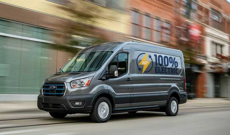 Чем поражает электрическая версия Ford Transit?