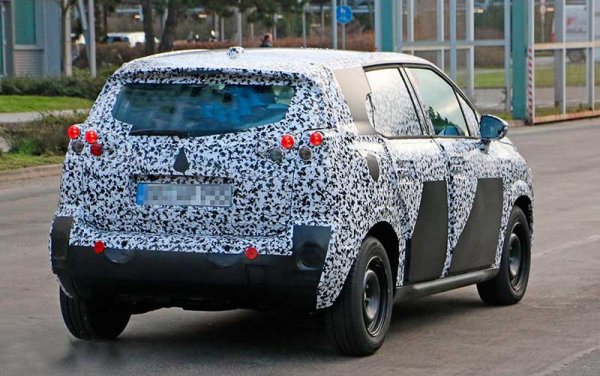 Citroen тестирует обновлённый хэтчбек C3