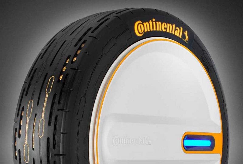 Continental представил колесо будущего