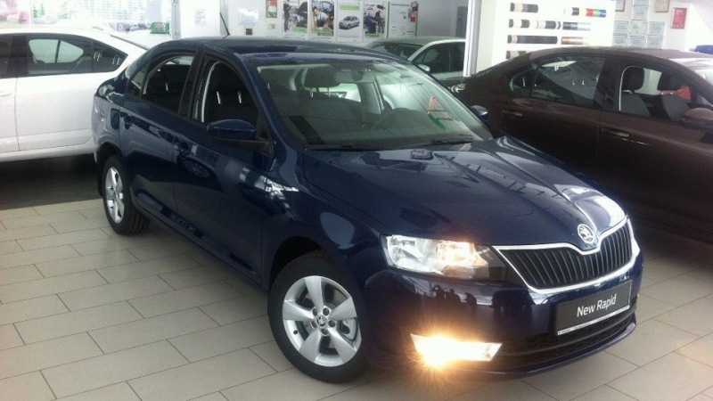 Цвета Skoda Rapid