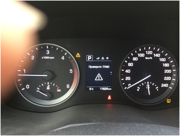 Датчики давления в шинах Hyundai Tucson