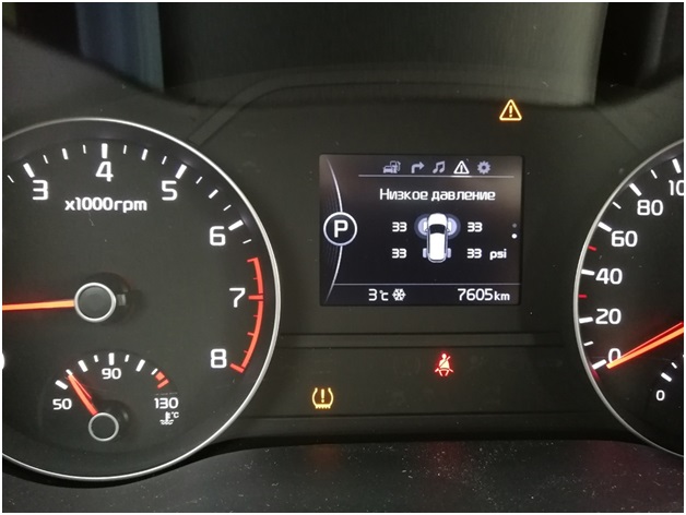 Датчики давления в шинах Hyundai Tucson