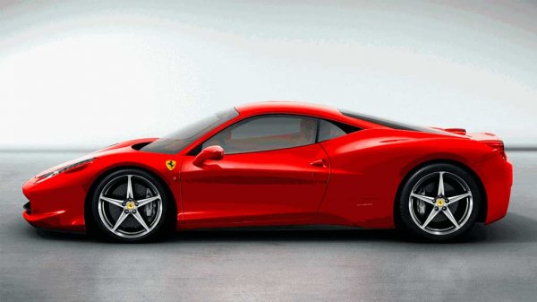 Итальянский суперкар Ferrari 458 Italia за 272000 долларов