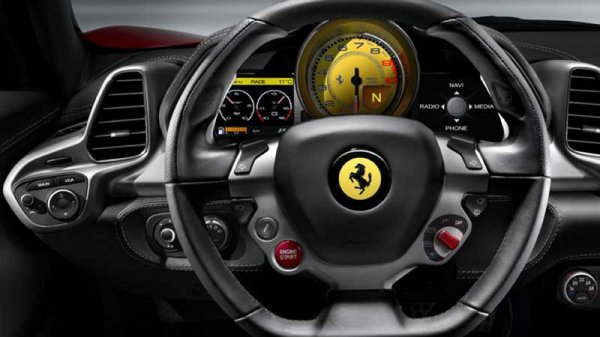 Итальянский суперкар Ferrari 458 Italia за 272000 долларов