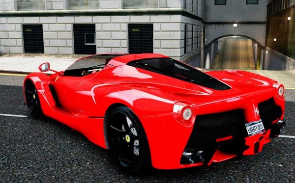 Ferrari представила гибридное открытое купе LaFerrari Spider