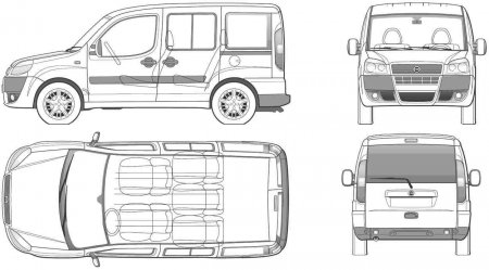 Fiat Doblo Panorama, обзор, достоинства и недостатки автомобиля