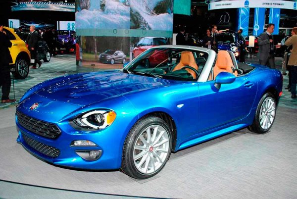 Fiat раскрыл цены на родстер 124 Spider