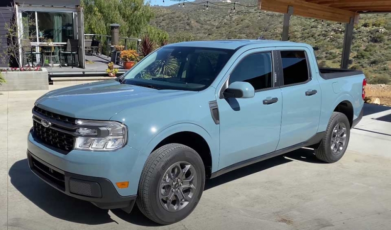 Ford Maverick 2022: пикап в маленьком городке с большими вместимостью