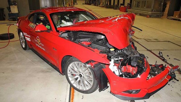 Ford Mustang получил низкий рейтинг безопасности в Европе