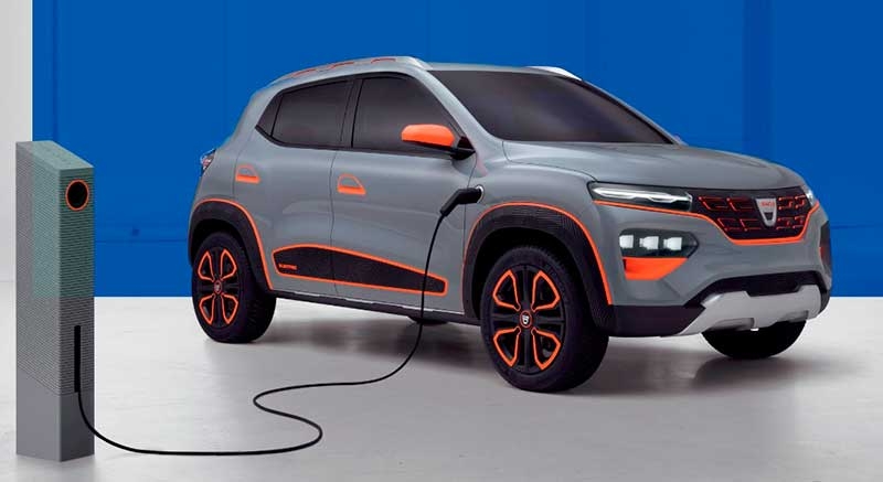 Французы представили новый экономичный электромобиль Dacia Spring