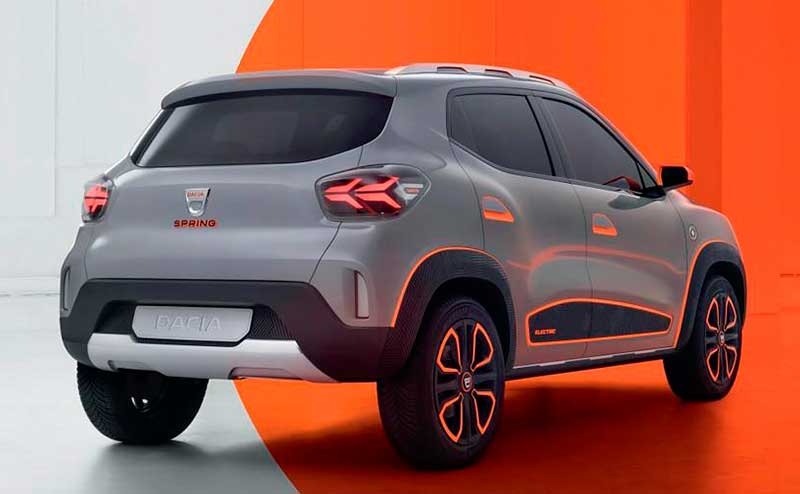 Французы представили новый экономичный электромобиль Dacia Spring