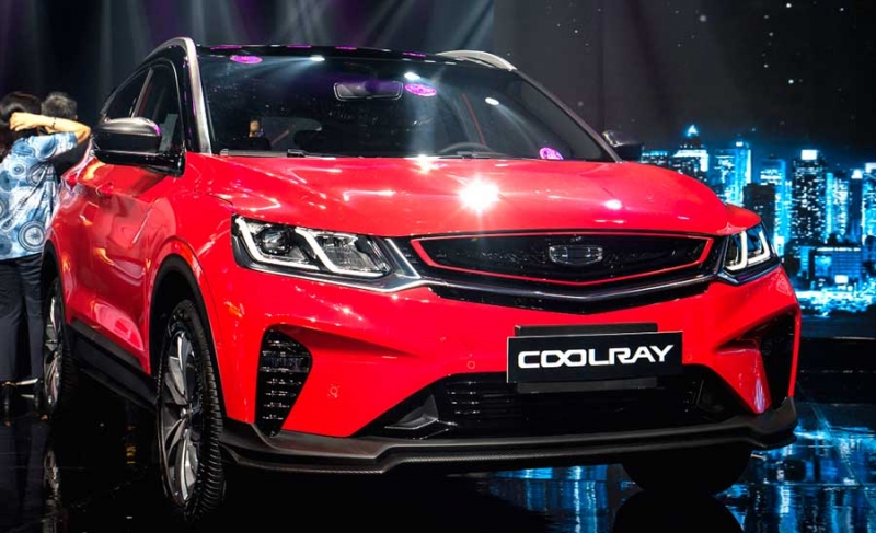 Geely Coolray - новый китайский кроссовер, выйдет на российский рынок в 2020 году