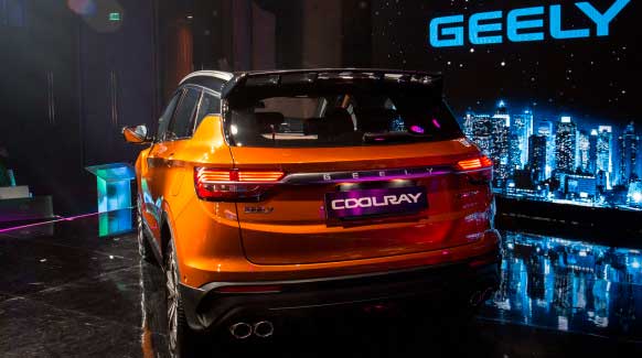 Geely Coolray - новый китайский кроссовер, выйдет на российский рынок в 2020 году