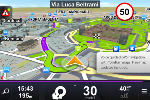 GPS-навигатор для iPhone / iPad - Sygic Turkey (русский)
