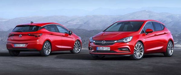 Хэтчбек Opel Astra K – лучший европейский автомобиль 2016 года