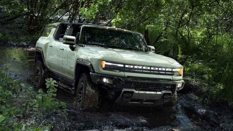 Hummer EV - новый электрический внедорожник бренда