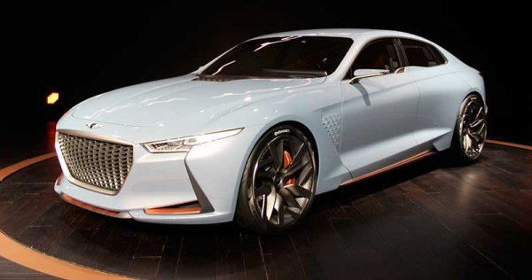Hyundai выпустит подключаемые гибридные автомобили Genesis