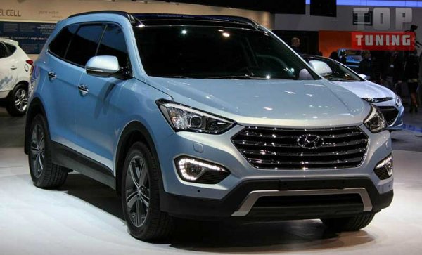 Hyundai Grand Santa Fe - рестайлинг третьего поколения на российском рынке