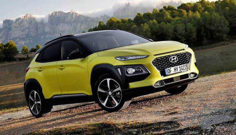 Hyundai Kona - компактный городской кроссовер с революционным дизайном