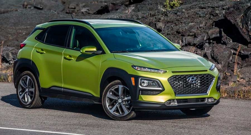 Hyundai Kona - компактный городской кроссовер с революционным дизайном