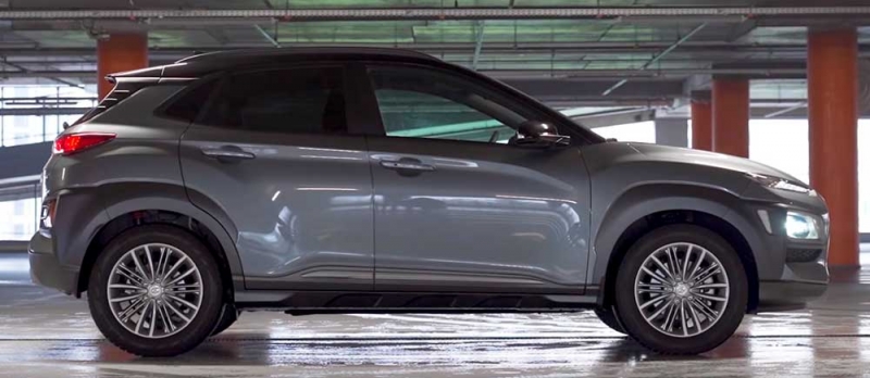 Hyundai Kona - компактный городской кроссовер с революционным дизайном