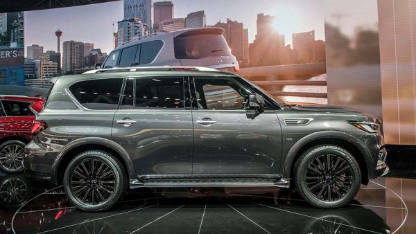 Infiniti QX80 2019 - с новой платформой и поворотным кузовом