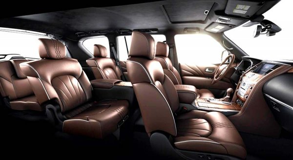 Infiniti QX80 2019 - с новой платформой и поворотным кузовом