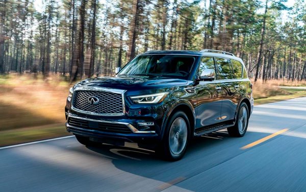 Infiniti QX80 2019 - с новой платформой и поворотным кузовом