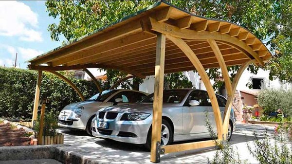 Как сделать навес для автомобиля своими руками