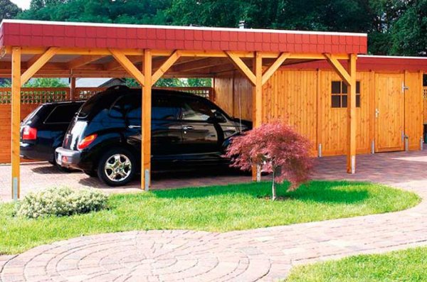 Как сделать навес для автомобиля своими руками