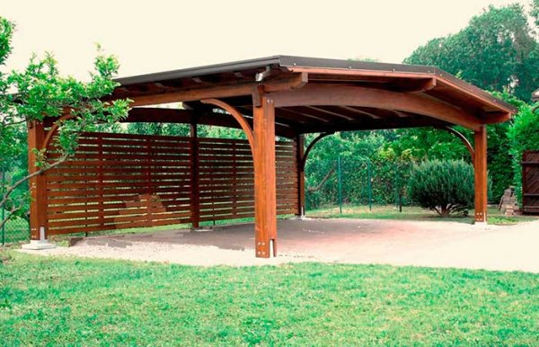 Как сделать навес для автомобиля своими руками