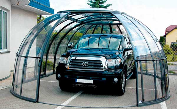 Как сделать навес для автомобиля своими руками